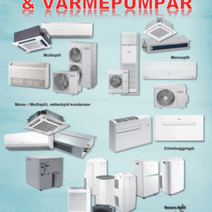 Prislista - Komfortkyla & värmepumpar 2025